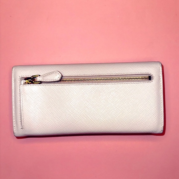 Authentic Prada Continental Leather Bow Tie Wallet - Picture 6 of 14